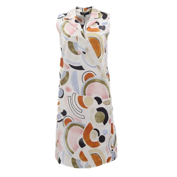 NWT Lafayette 148 Ruby Lyrical Curves Shirtdress 2 - Picture 1 of 7